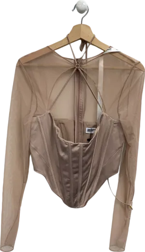 Mistress Rocks Mushroom Mesh Corset Top Know You M