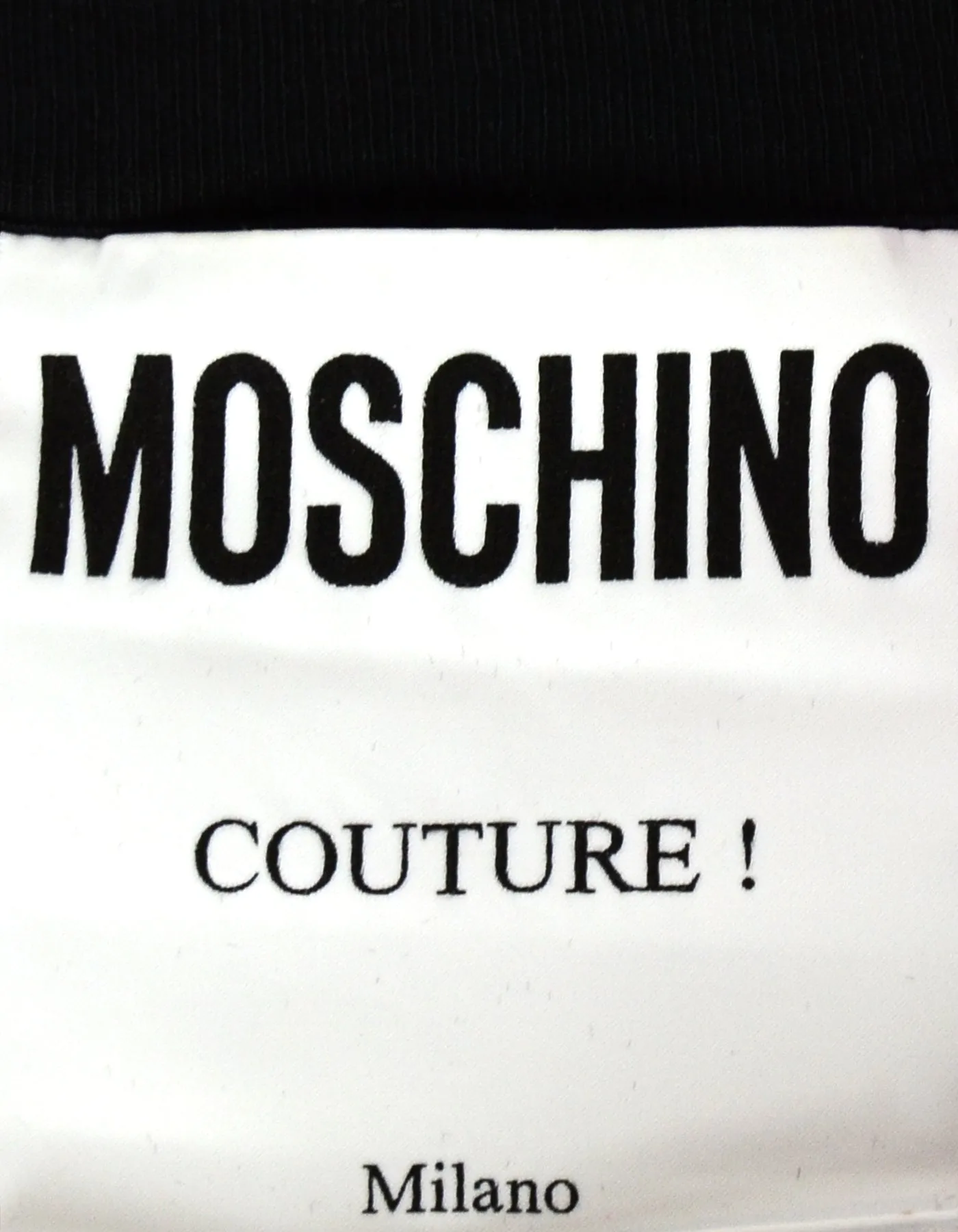 Moschino White/Red/Blue Question Mark Logo T-Shirt sz S