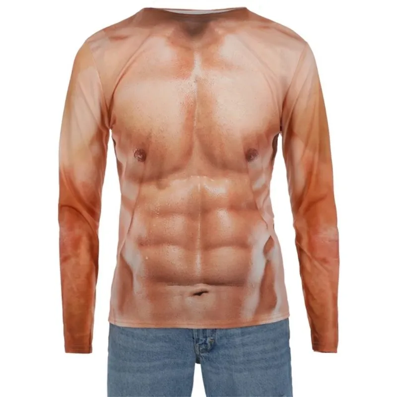 Muscle Top with Long Sleeves