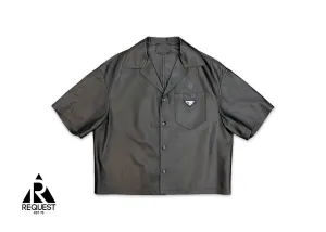 Nappa Leather Shirt "Black"
