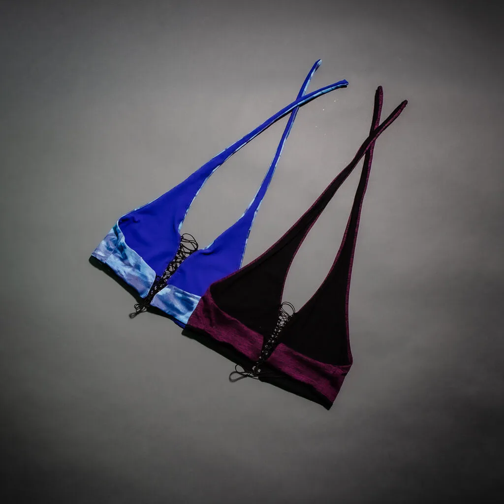 Need a Lift? Halter Crop Top Magical Mauve