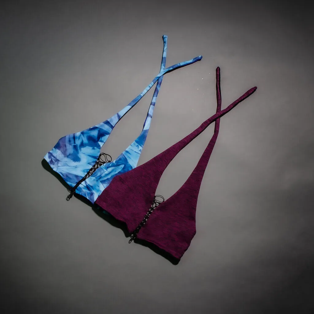 Need a Lift? Halter Crop Top Magical Mauve