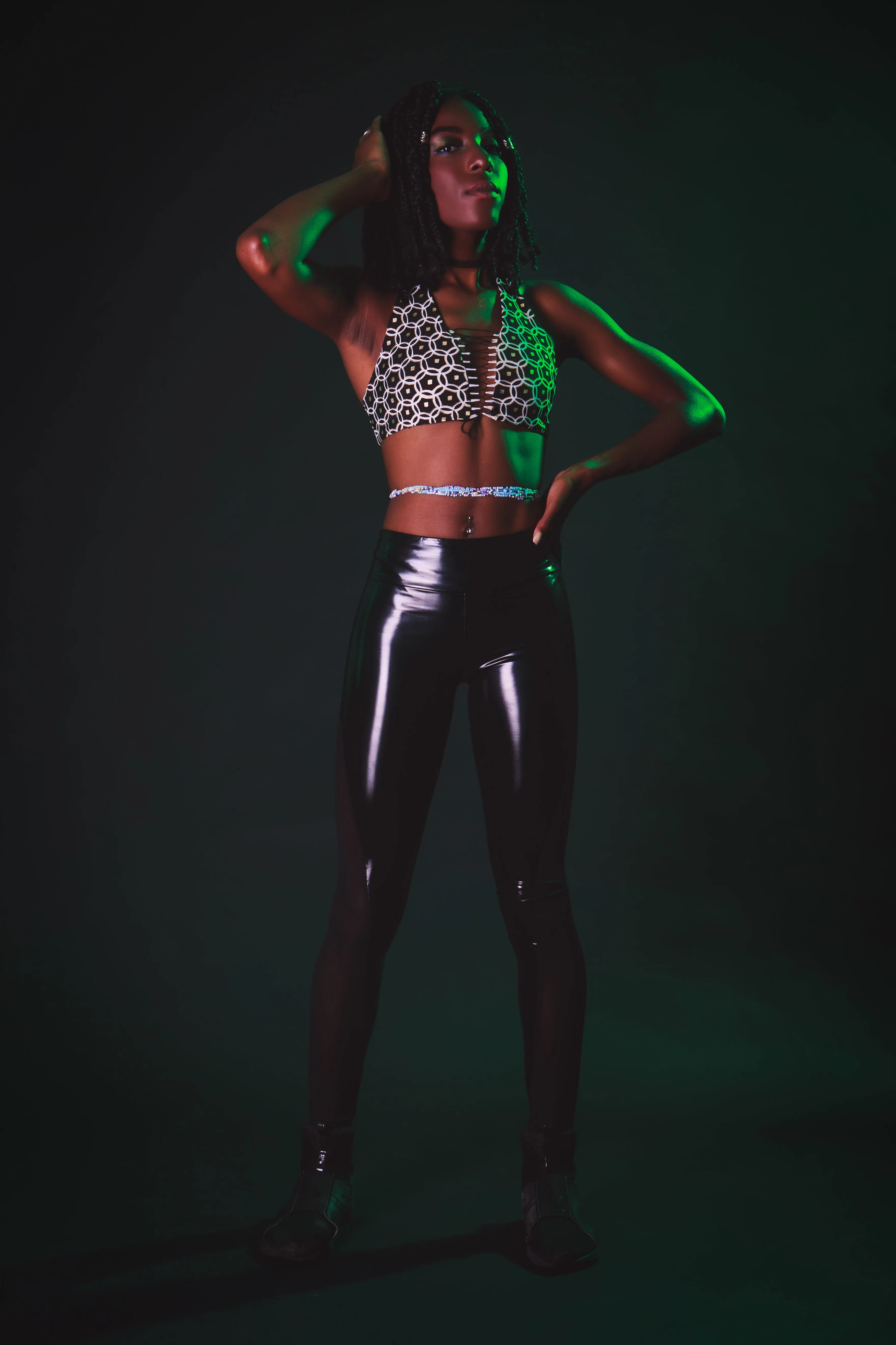 Need a Lift? Halter Crop Top Passionate Patterns