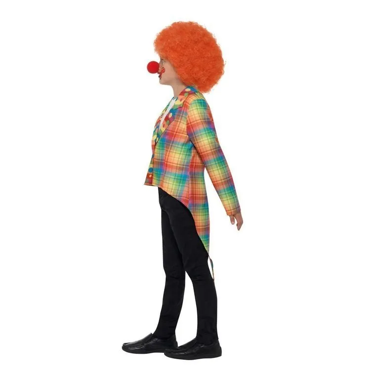 Neon Tartan Clown Tailcoat