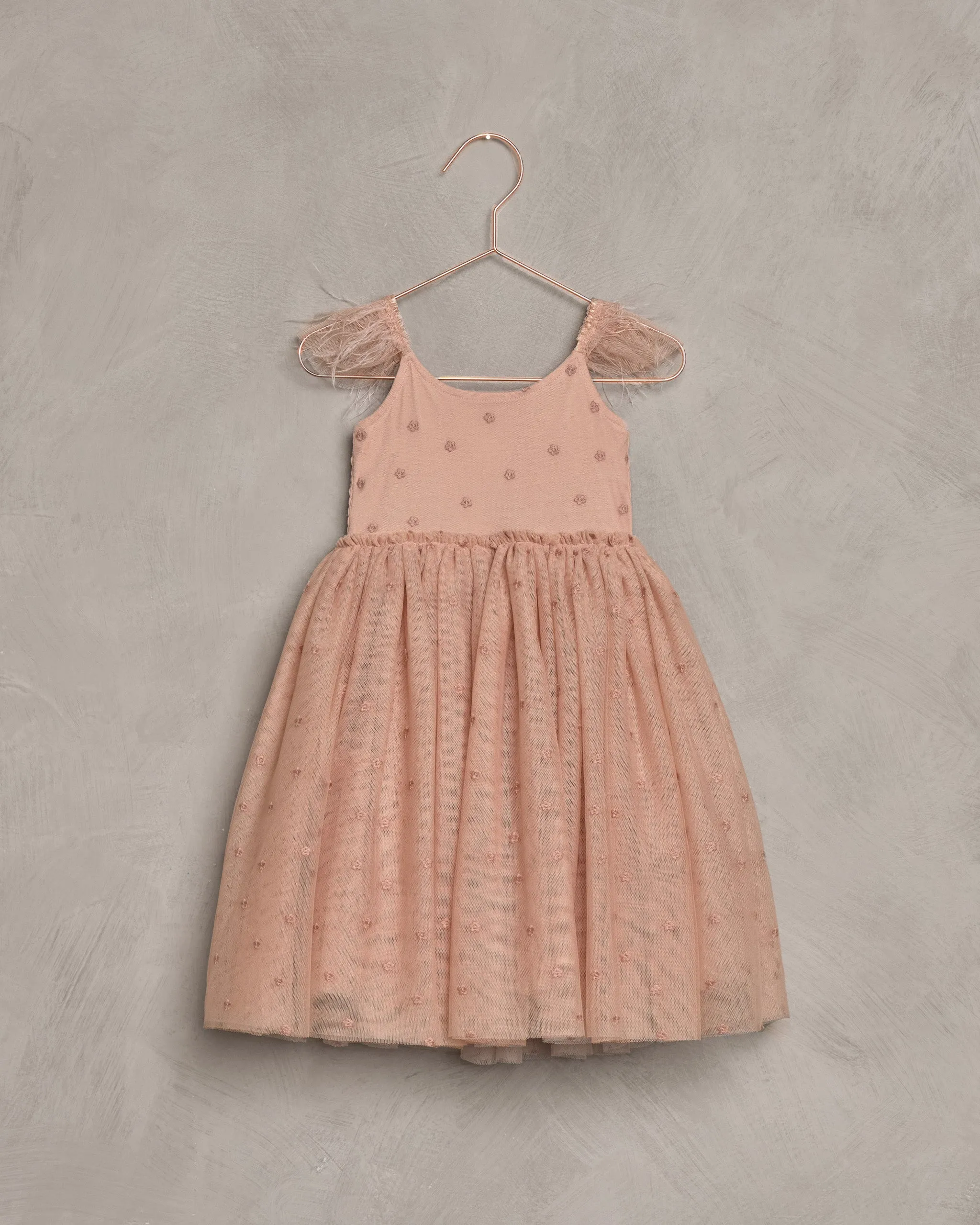 NORA LEE POPPY DRESS DUSTY ROSE