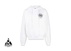 Off White Hand Arrow Hoodie "White"