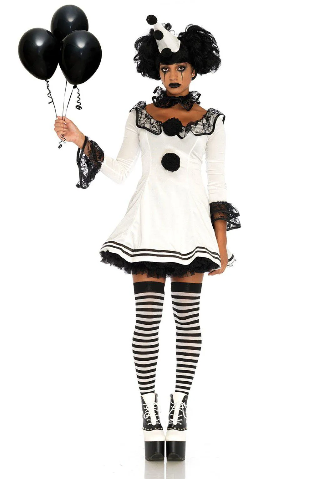 Pierrot Clown Costume