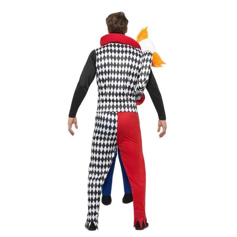 Piggyback Kidnap Clown Costume