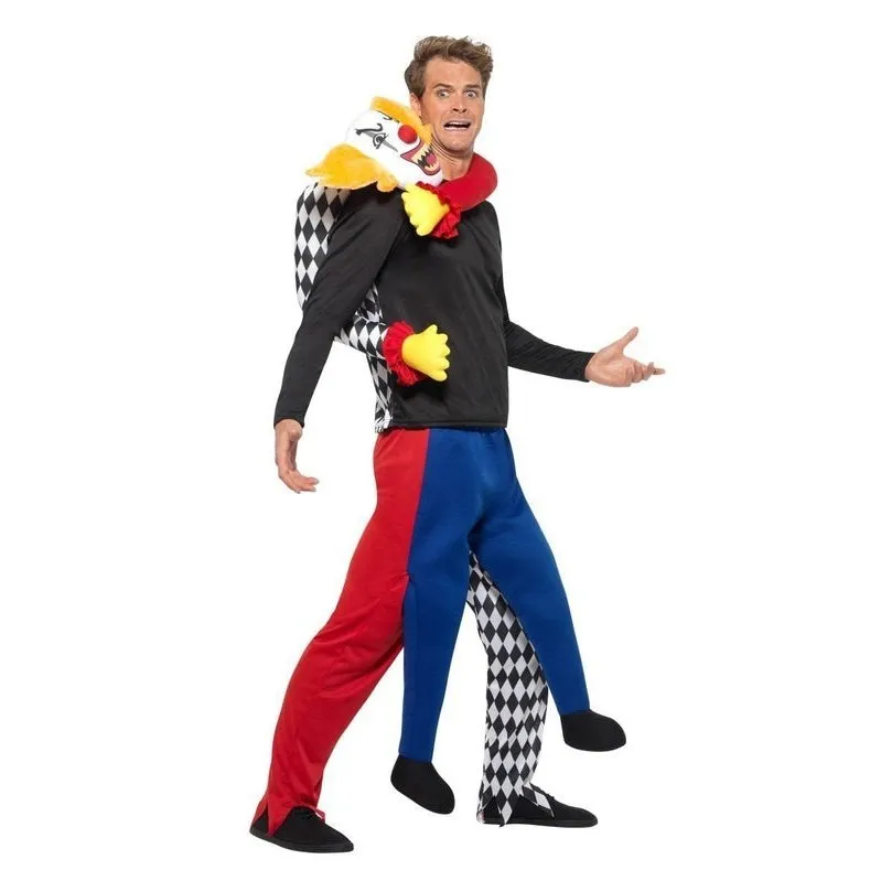 Piggyback Kidnap Clown Costume