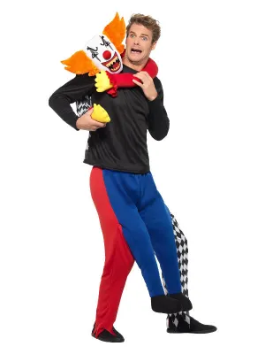 Piggyback Kidnap Clown Halloween Costume