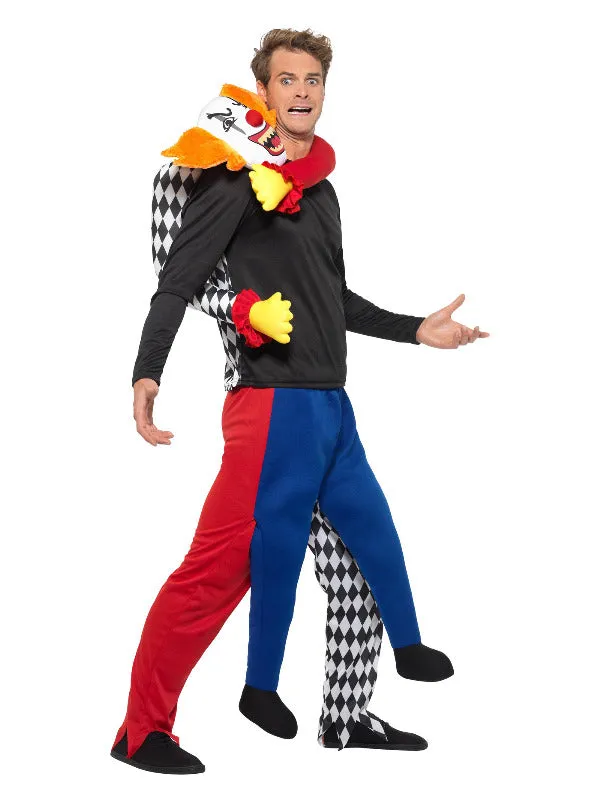 Piggyback Kidnap Clown Halloween Costume