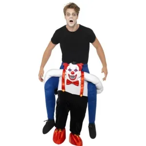 Piggyback Sinister Clown Costume