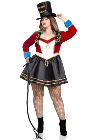 Plus Size 2 Piece Classic Ringmaster Costume Set