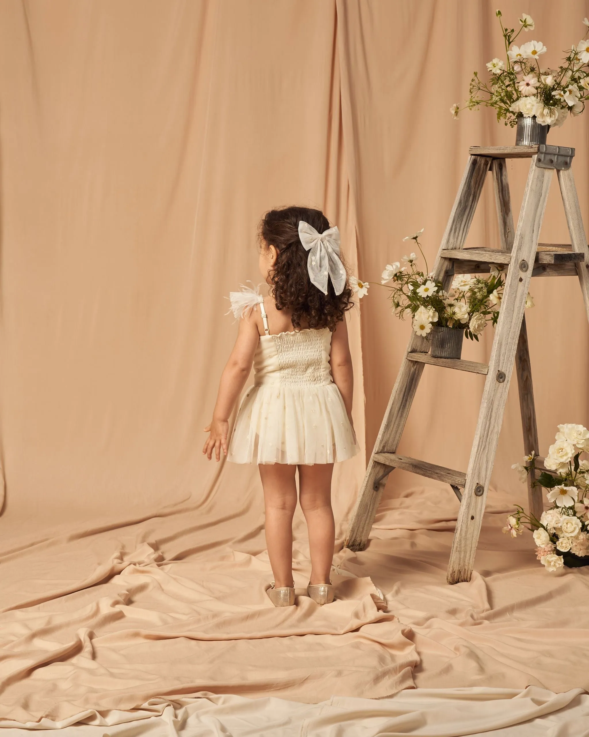 Poppy Dress || Ivory