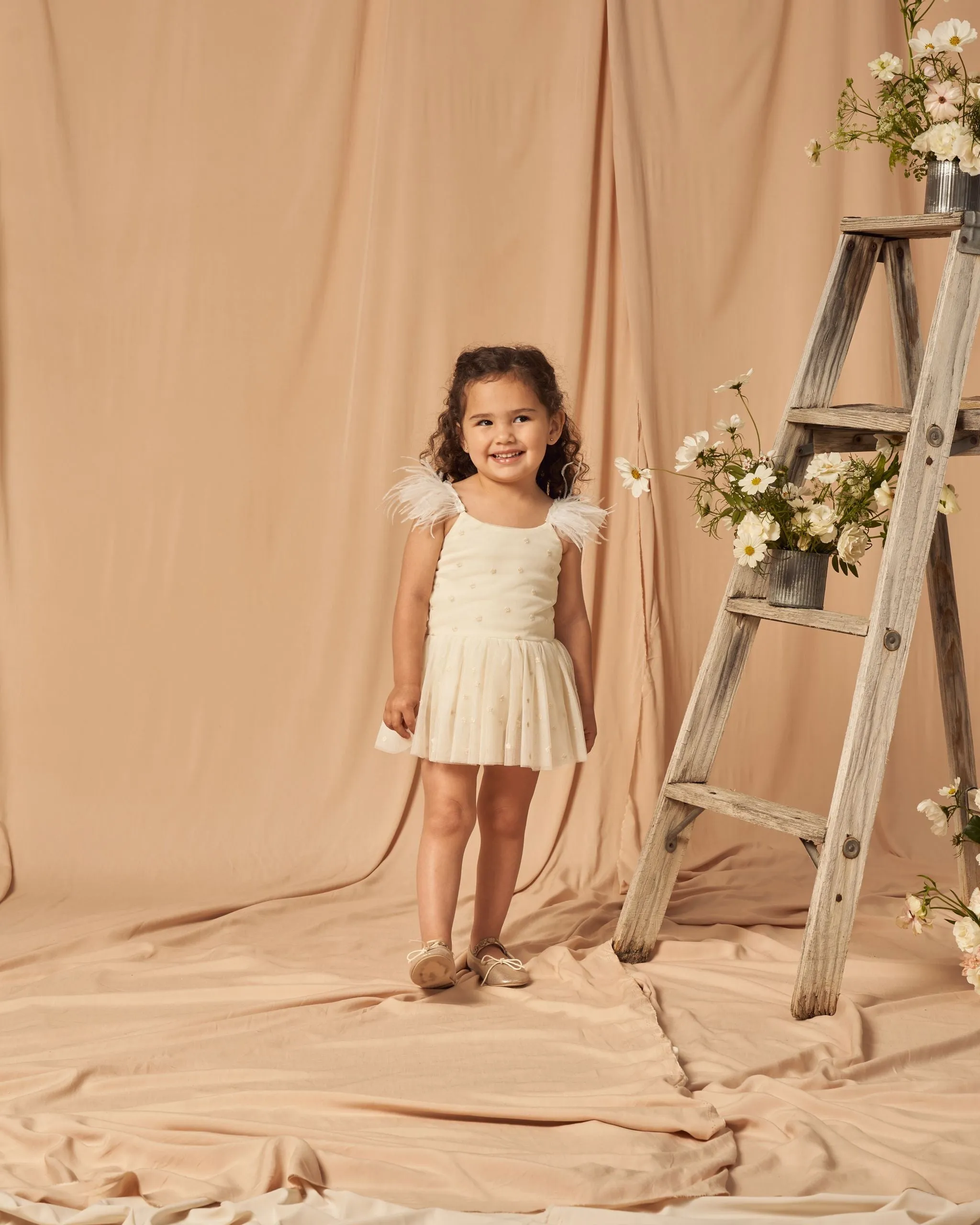 Poppy Dress || Ivory