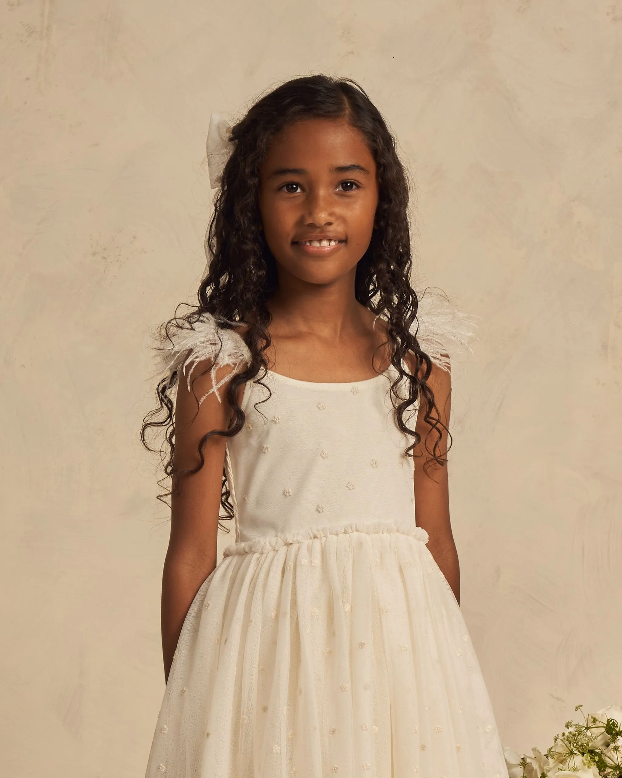 Poppy Dress || Ivory