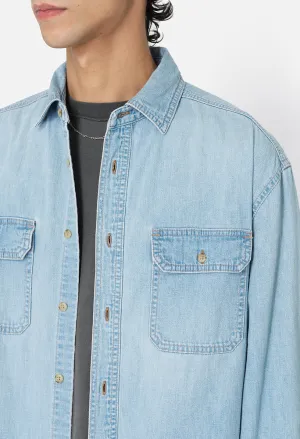 Princeton Work Shirt / Washed Indigo