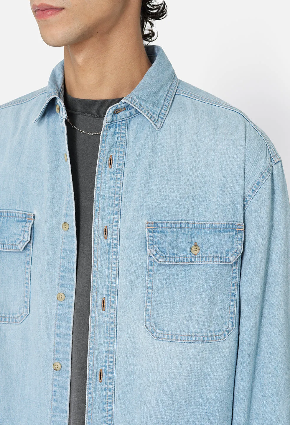 Princeton Work Shirt / Washed Indigo