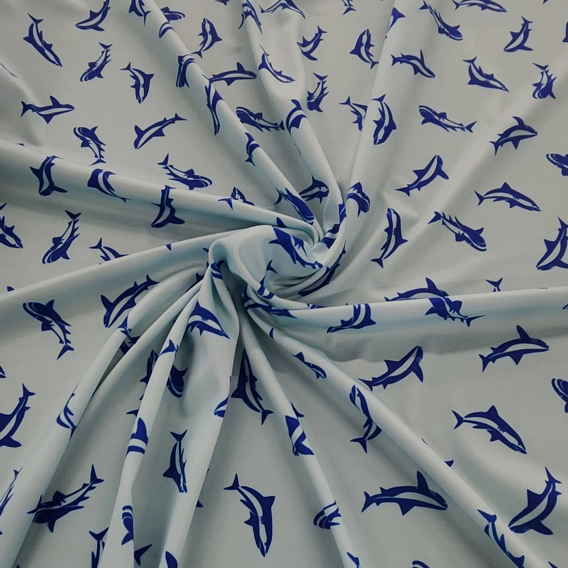 Printed Nylon Lycra Fabric 150 cm Col 181