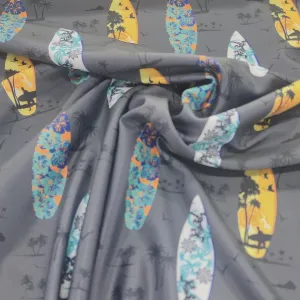 Printed Nylon Lycra Fabric 150 cm Col 281