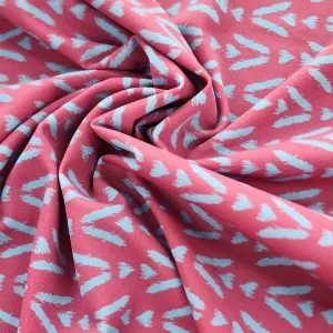 Printed Nylon Lycra Fabric 150 cm Col 431