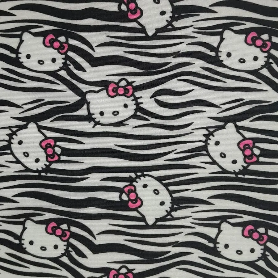 Printed Nylon Lycra Fabric 150 cm K101
