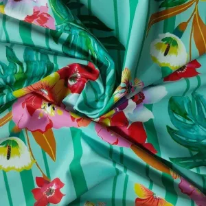 Printed Nylon Lycra Fabric 150 cm M165
