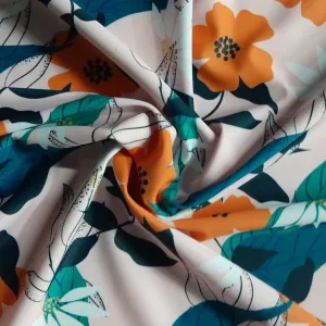 Printed Nylon Lycra Fabric 150 cm M643