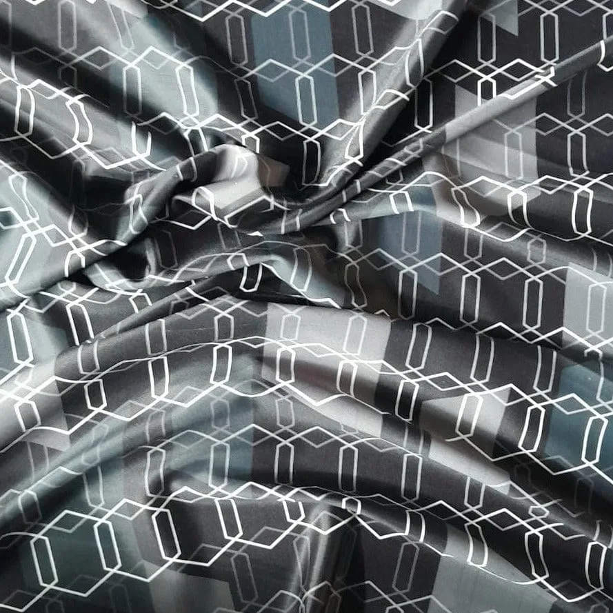 Printed Nylon Lycra Fabric 150 cm M87