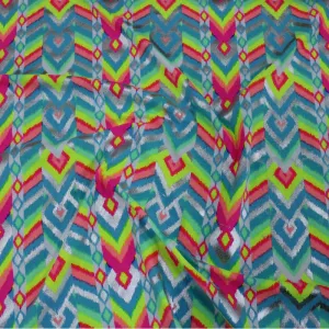 Printed Nylon Lycra Fabric 150 cm