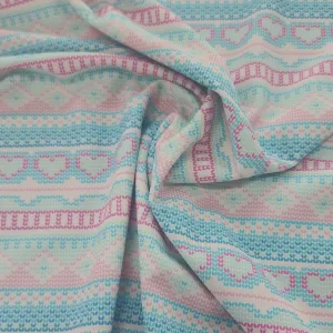Printed Nylon Lycra Fabric 150cm Col 190