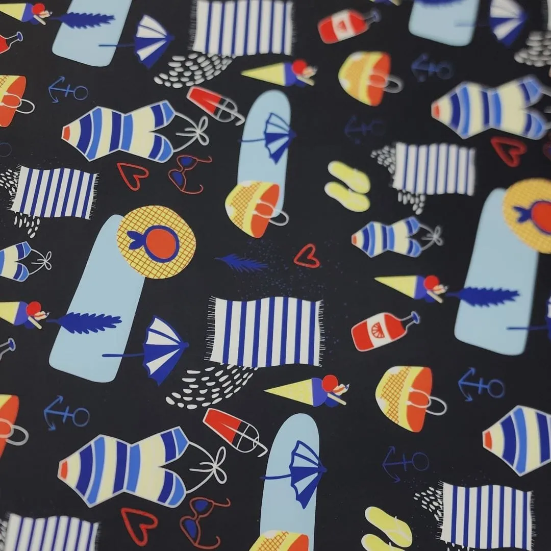 Printed Nylon Lycra Fabric 150cm