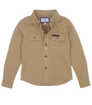 Properly Tied Boys Harvest Work Shirt - Camel