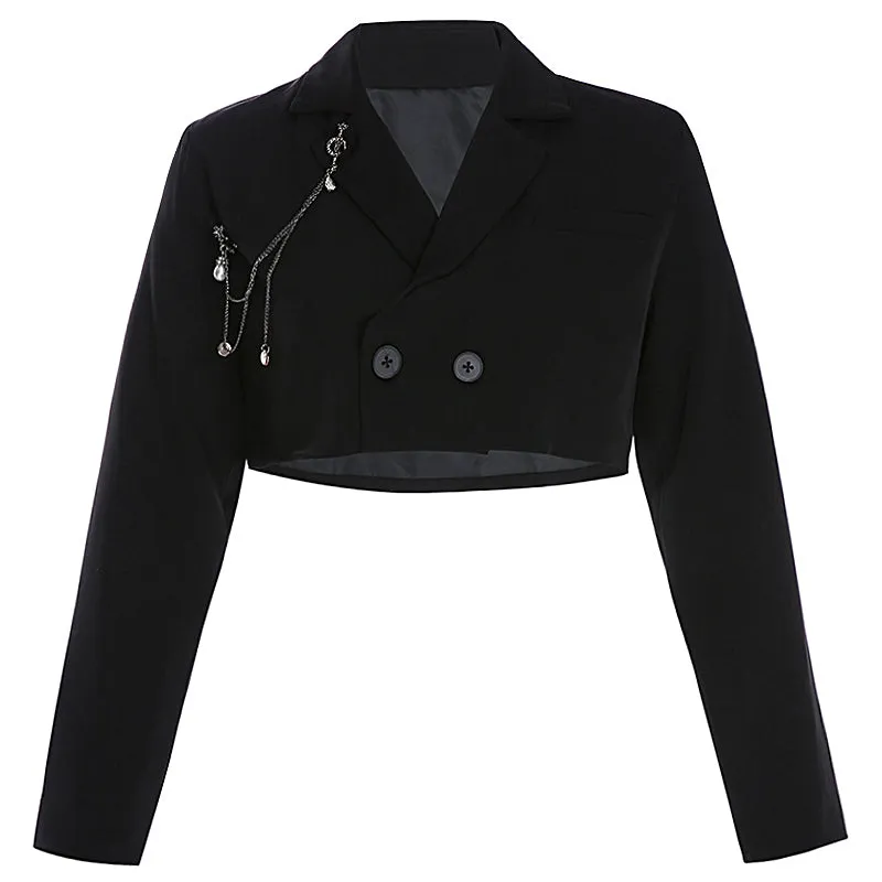 Punk black top KF9486