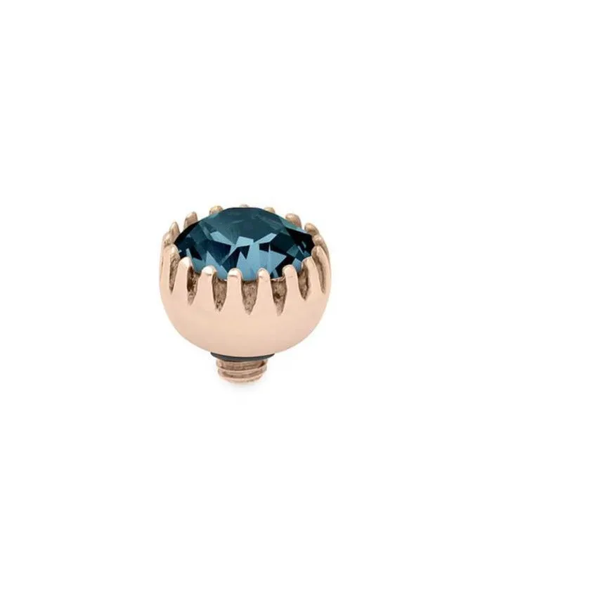 Qudo London 8mm Rose Gold Topper - Montana