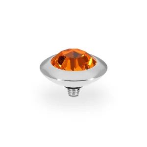 Qudo Tondo 13mm Silver Topper - Sun