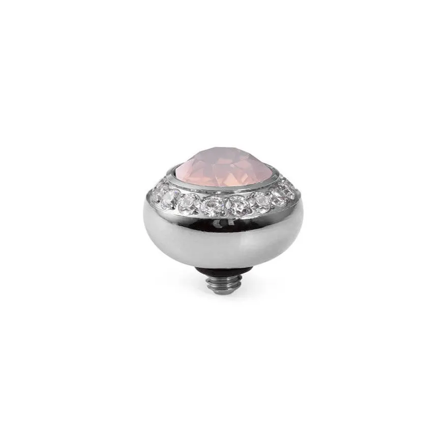 Qudo Tondo Deluxe 10mm Silver Topper - Rose Water