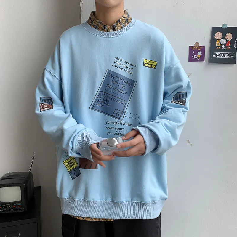 "EVERYTHING WILL BE DIFFERENT" SWEATSHIRT N091106