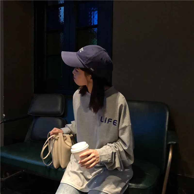 "LIFE" LONG SLEEVED SHIRT K090704