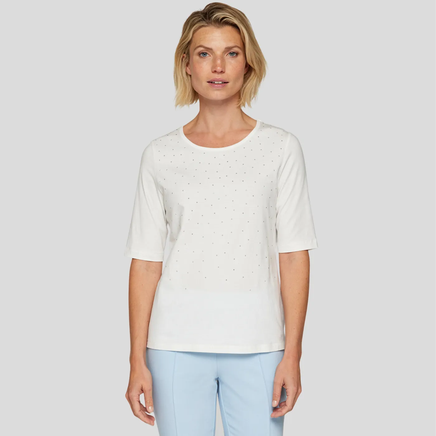 Rabe Studded Half Sleeve T-Shirt