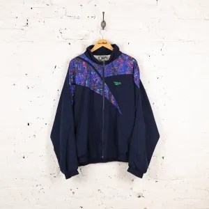 Reebok 90s Shell Tracksuit Top Jacket - Blue - XL