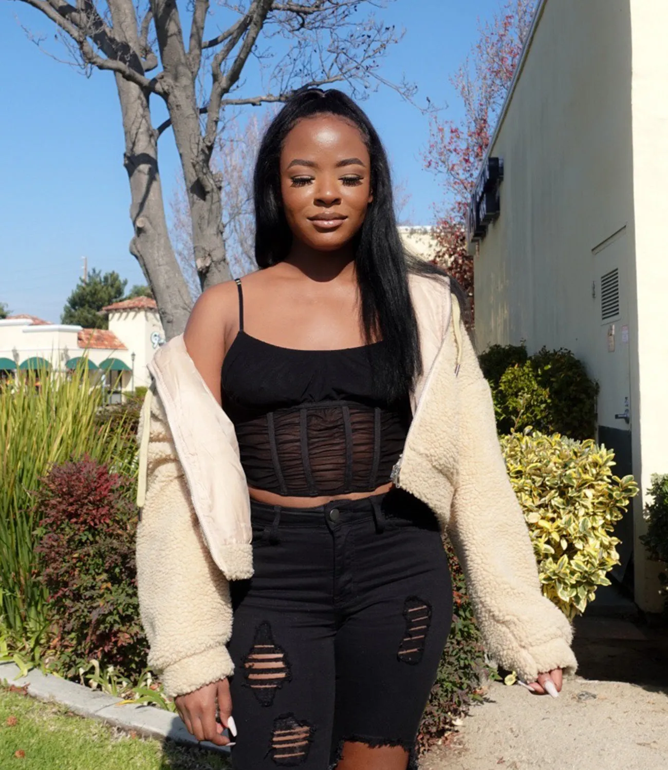 Riley Corset Top(Black)