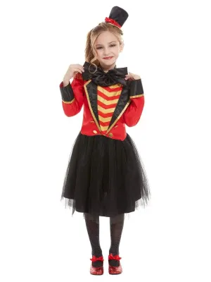 Ringmaster Deluxe Girls Circus Costume