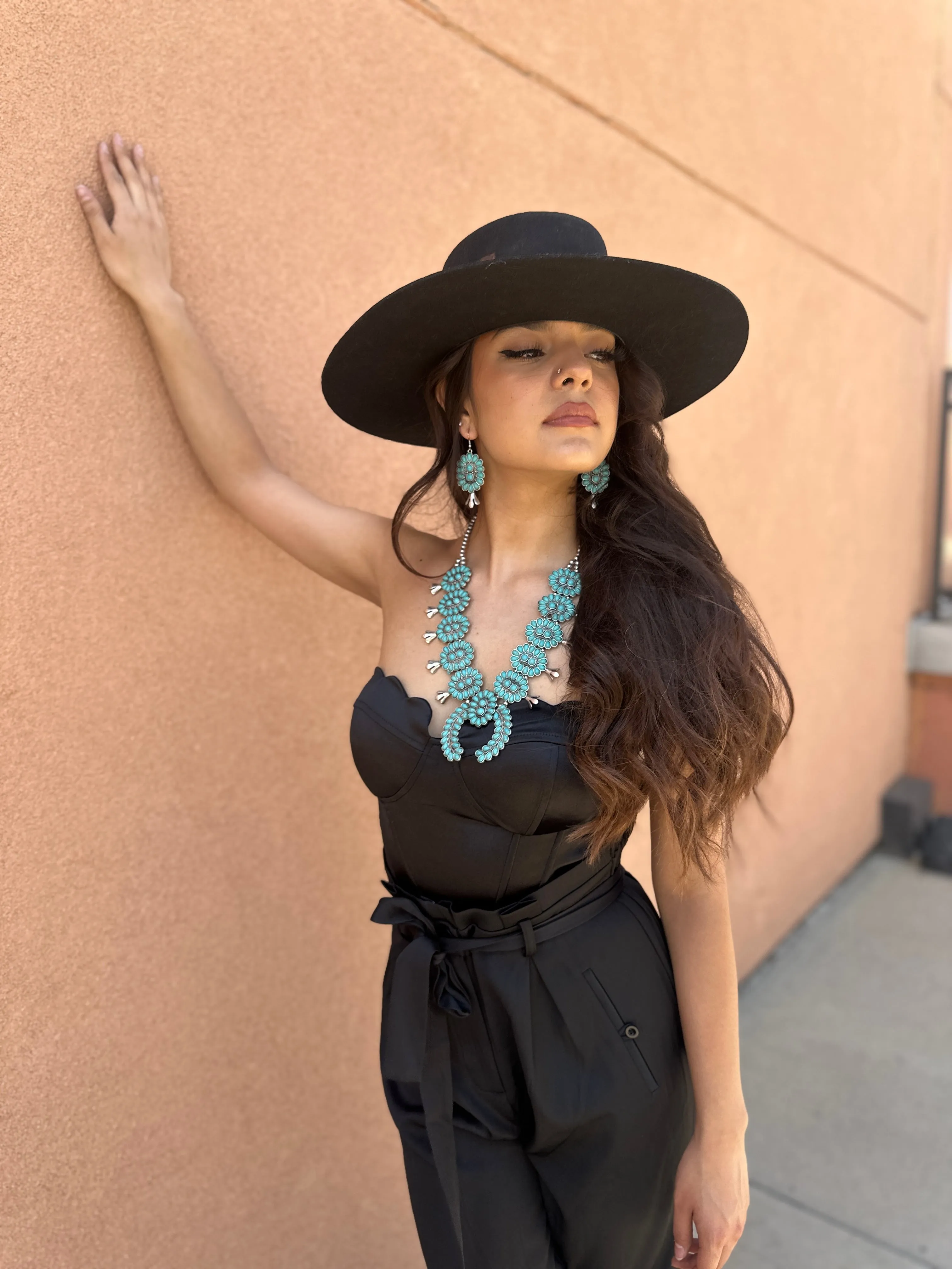 Rosalia Black Corset Top