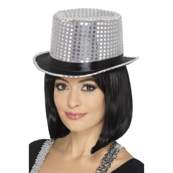 Sequin Top Hat - Assd Colours