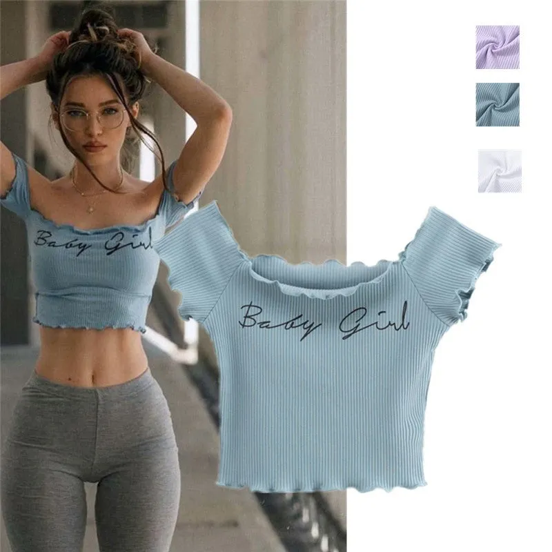 sexy off shoulder top  UB98007