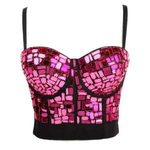 Sexy Corset for Carnival Disco Party Banquet Hall Stage Corset Vest