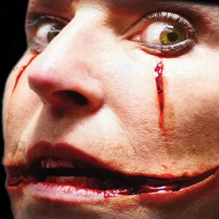 Smiley Halloween Costume Makeup 3D FX Transfers