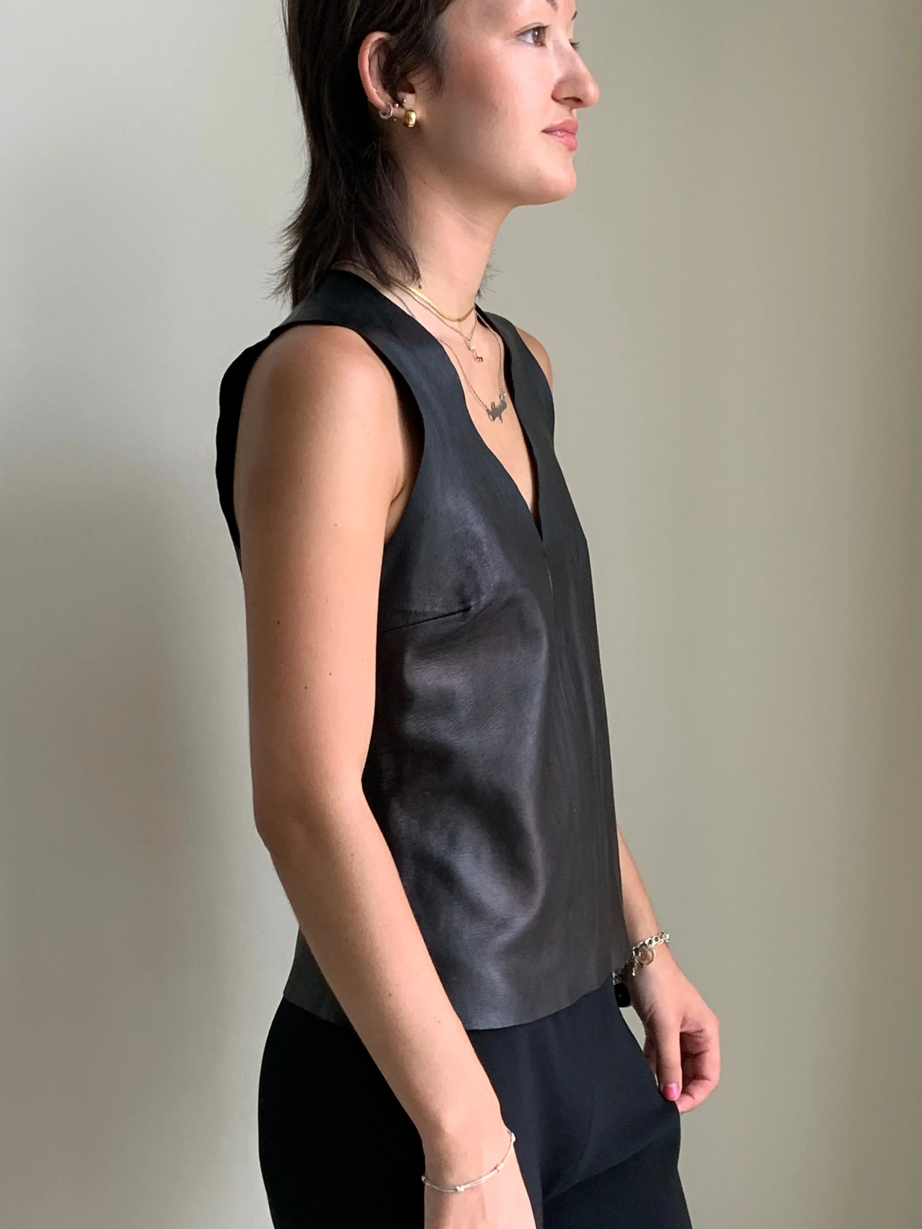 Sold by Jenisa Washington leather top