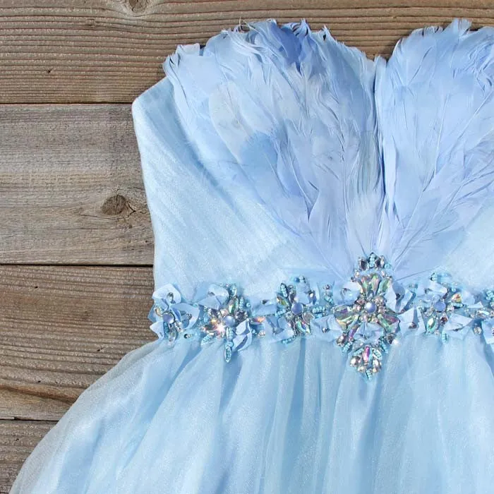 Spool Couture Feathered Sky Dress